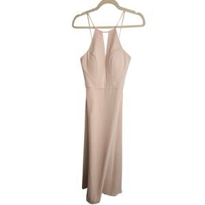 Mori Lee Madeline Gardener Formal Dress Bridesmaid Dress Pink Maxi Women 2